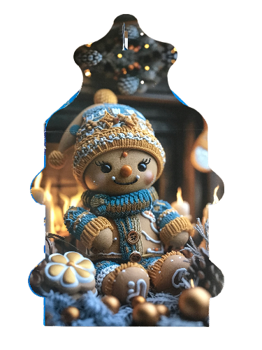 Новорічний подарунок "Сніговичок" ГОЛУБА СВІТС 600г